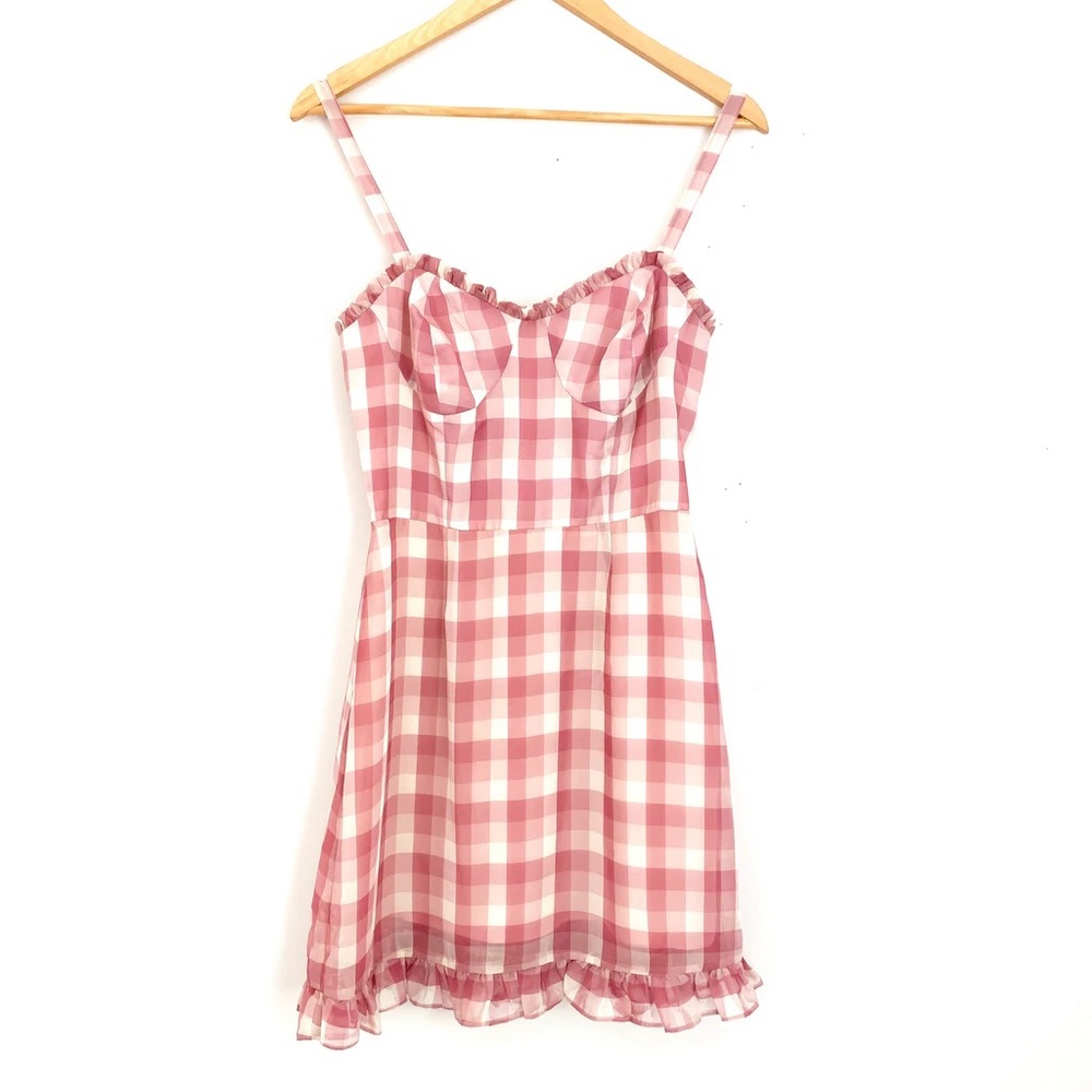 WAYF Lockport Bustier Mini Dress